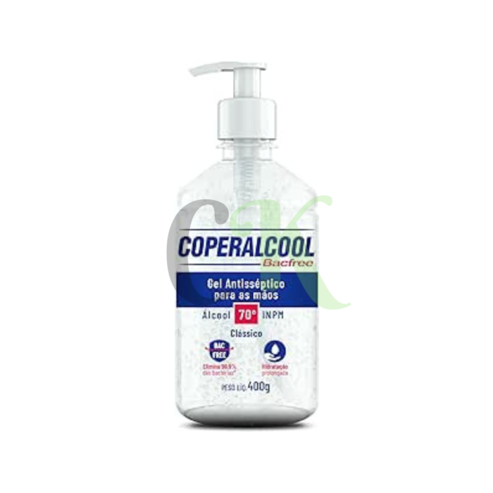 Os géis antissépticos Coperalcool Bacfree são excelentes aliados nos cuidados com a higiene pessoal do dia a dia, reduzindo o risco de transmissão e contágio de doenças infecciosas. Produzidos com Álcool 70º INPM extraneutro e com hidratante em sua formulação, eliminam 99,9% das bactérias e deixam suas mãos macias e protegidas. São testados dermatologicamente e devidamente registrados na Anvisa, e têm o uso recomendado pela OMS.