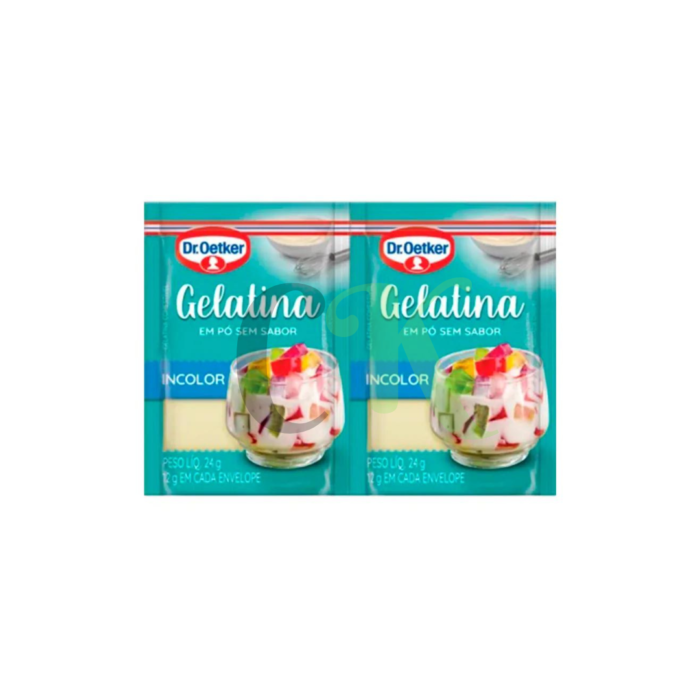 gelatina sem sabor dr oetker 24g